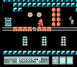 Super Mario Bros. 3 NES Mini castle - World 8